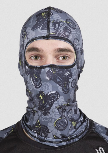 Starks Подшлемник Light Print Moto Серый принт в Хабаровске