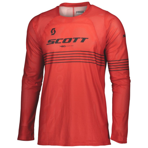 Scott Джерси 450 Angled Light red/black в Хабаровске