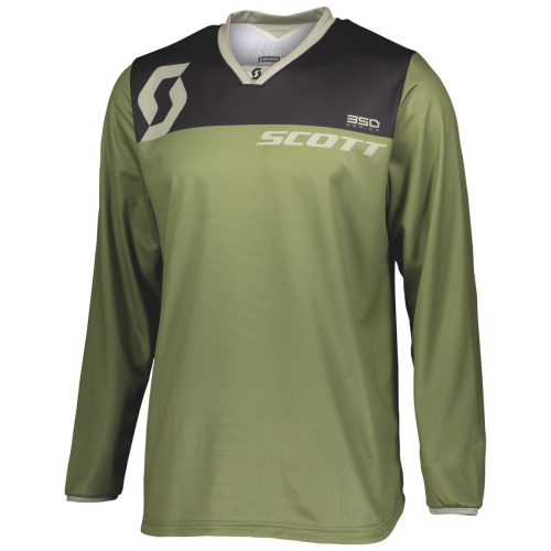 Scott Джерси 350 Dirt green tan в Хабаровске