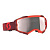 Scott Очки кроссовые Fury red/silver chrome works в Хабаровске