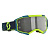 Scott Очки кроссовые Fury LS neon yellow/blue light sensitive grey works в Хабаровске