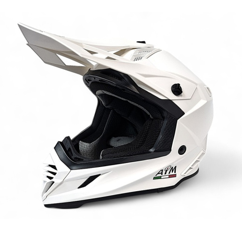 AiM Шлем RH855 White Glossy в Хабаровске