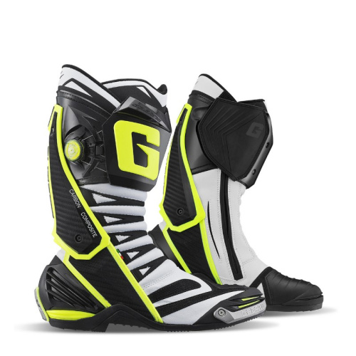 Gaerne Мотоботы GP1 Evo White/Black/Yellow в Хабаровске