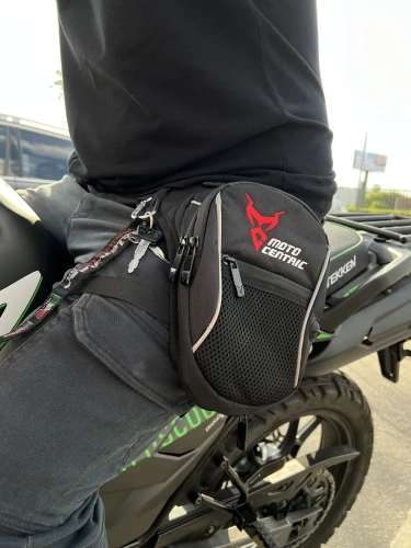 Motolike сумка на пояс красная в Хабаровске