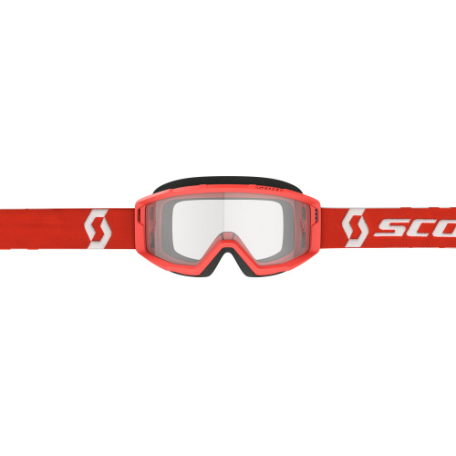 Scott очки кроссовые Primal Red прозрачная линза в Хабаровске
