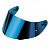 AGV Визор K5 S/K3 SV ML-XXL Iridium Blue в Хабаровске