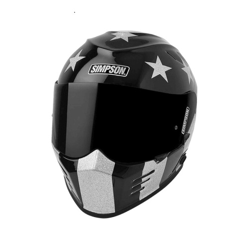 Simpson Шлем интеграл Venom Stingrae Black в Хабаровске