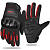 Ones Again Перчатки текст MG-14 black-red в Хабаровске