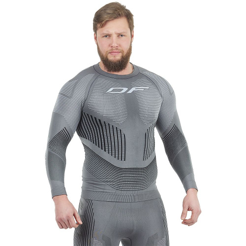 Dragonfly Термофутболка 3DThermo Grey с длинным рукавом в Хабаровске
