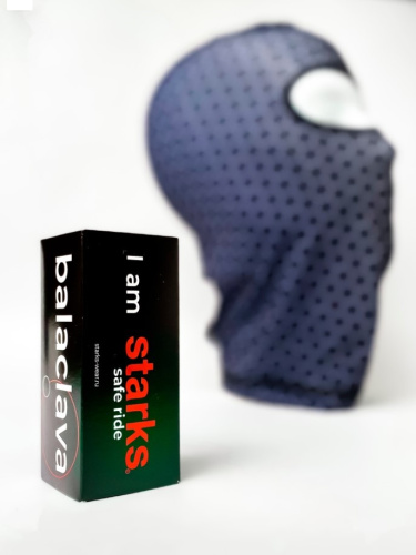 Starks Подшлемник Light Print Moto Черный принт в Хабаровске
