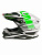AIM Шлем кроссовый JK803 White/Green в Хабаровске