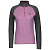 Scott Термокофта женская  Zip Defined Merino dark grey melange/cassis pink в Хабаровске
