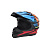 Desment Шлем кроссовый Raptor Black-Blue-Orange graphic в Хабаровске