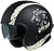 IXS Шлем Jet Helmet iXS 880 2.0 Черно-белый матовый в Хабаровске