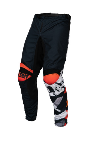Scout Штаны кроссовые Abstraction Black/Orange в Хабаровске