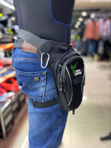 Motolike сумка на пояс зеленая в Хабаровске