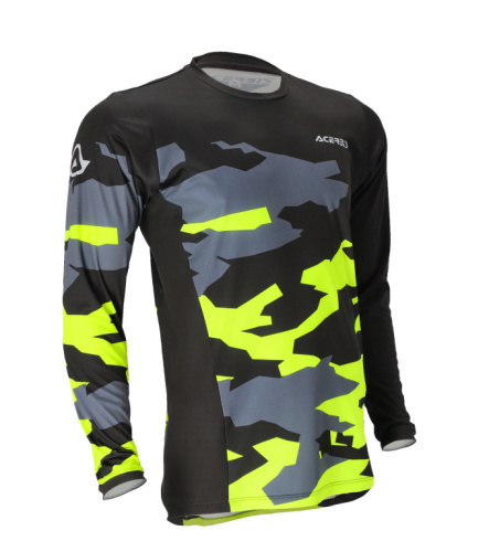 Acerbis Джерси X-Duro Winter Black/Yellow в Хабаровске