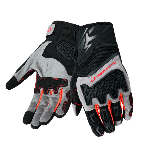 Dragonfly Перчатки DF Terrax Black - Grey в Хабаровске