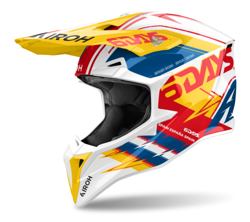 Airoh Мотошлем Wraaap Sixdays Spain 2024 Glossy в Хабаровске