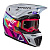 Leatt Шлем кроссовый 8.5 Pinata Teal V26 + очки Velocity 5.5 в Хабаровске