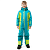 Dragonfly Зимний утепленный комбинезон Gravity Teenager Dark Green - Lime 2025 в Хабаровске