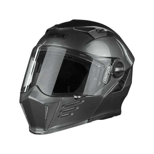 Simpson Шлем модуляр Darksome Gunmetal в Хабаровске
