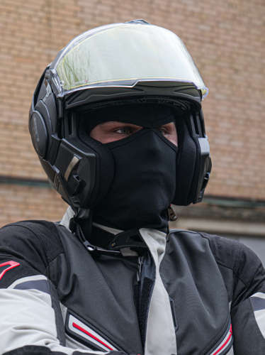 MotoLike Подшлемник Хлопок/Эластан Черный Ninja в Хабаровске