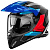 Airoh Мотошлем Bandit Tune Blue/red Gloss в Хабаровске