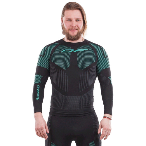 Dragonfly Термофутболка 3DThermo Green с длинным рукавом в Хабаровске