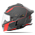 509 Шлем Delta V Carbon Commander с подогревом Racing Red в Хабаровске