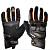 Sweep Перчатки кожаные+текстиль Hammer Black/Orange в Хабаровске