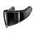 Shark Визор Skwal i3/Ridill 2/D-Skwal 3 VZ400 Dark Smoke в Хабаровске