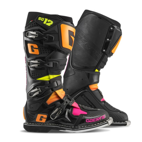 Gaerne Мотоботы SG-12 Black/Orange/Pink в Хабаровске