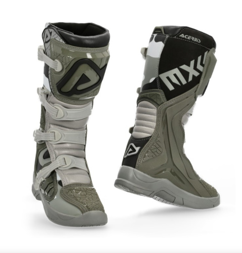 Acerbis Мотоботы кроссовые X-Team Brown/Grey в Хабаровске