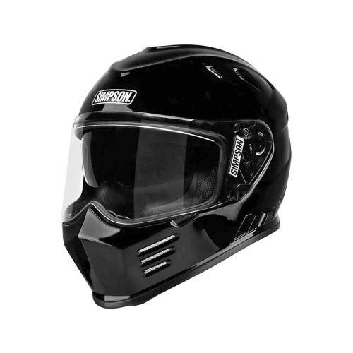 Simpson Шлем интеграл Venom Gloss Black в Хабаровске
