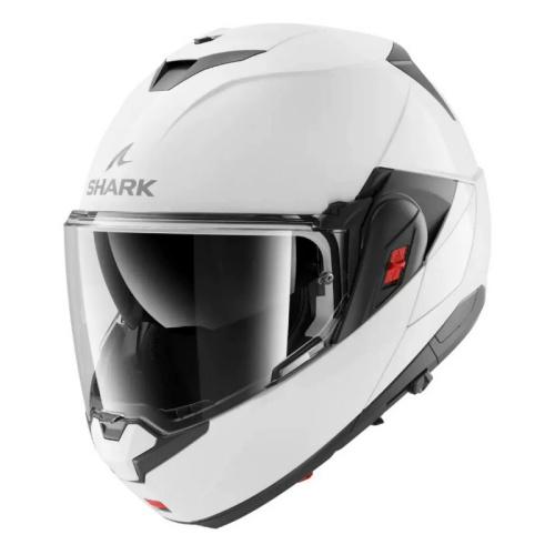 Shark Мотошлем Oxo Blank White Glossy в Хабаровске