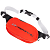 Dragonfly Гермосумка поясная DF Wallet 2л Red-Black в Хабаровске