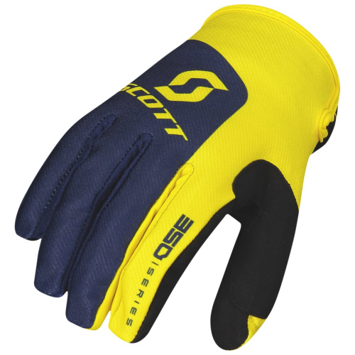 Scott Перчатки 350 Track blue/yellow в Хабаровске