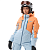 Dragonfly Куртка горнолыжная утепленная Gravity Woman 2025 Mock Orange-Light Blue в Хабаровске