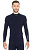 Brubeck Футболка мужская дл.рукав Wool Merino 78% Темно-Синий в Хабаровске